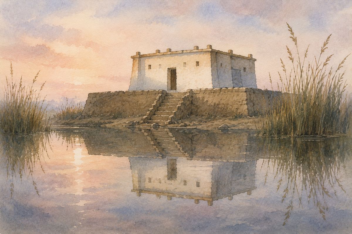 Enki, el Abzu y la casa encima