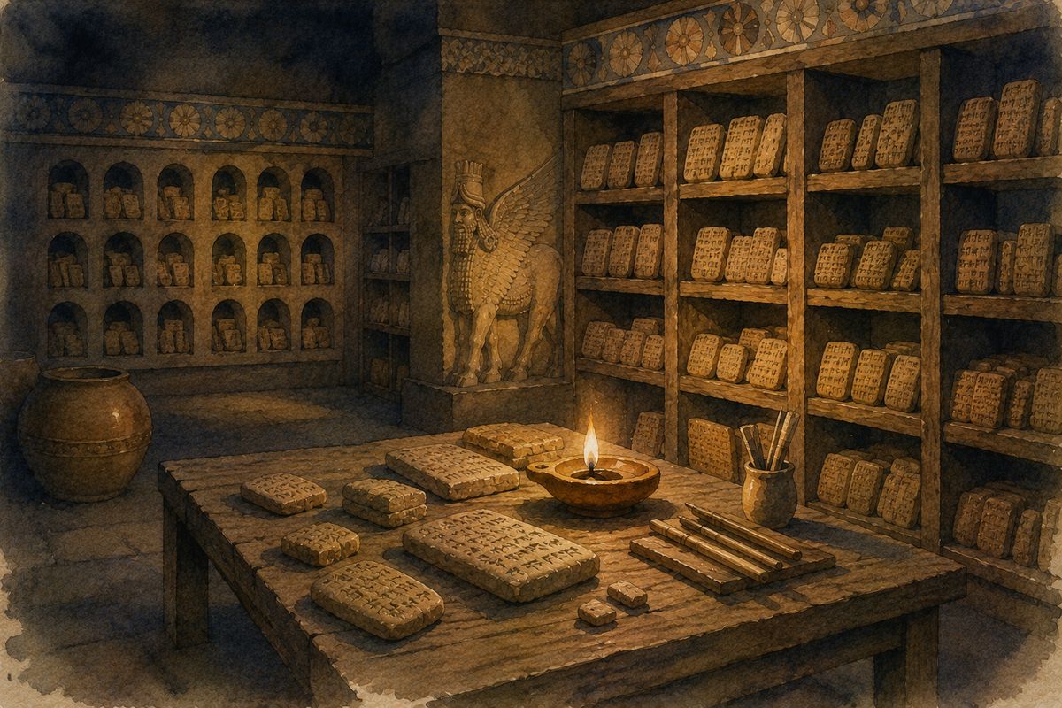 Une bibliothèque constituée exprès